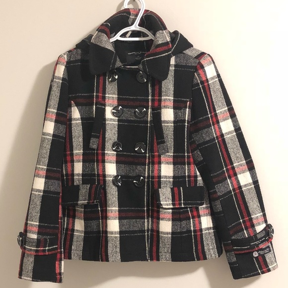 Kenneth Blake NY wool blend plaid jacket - Picture 2 of 12